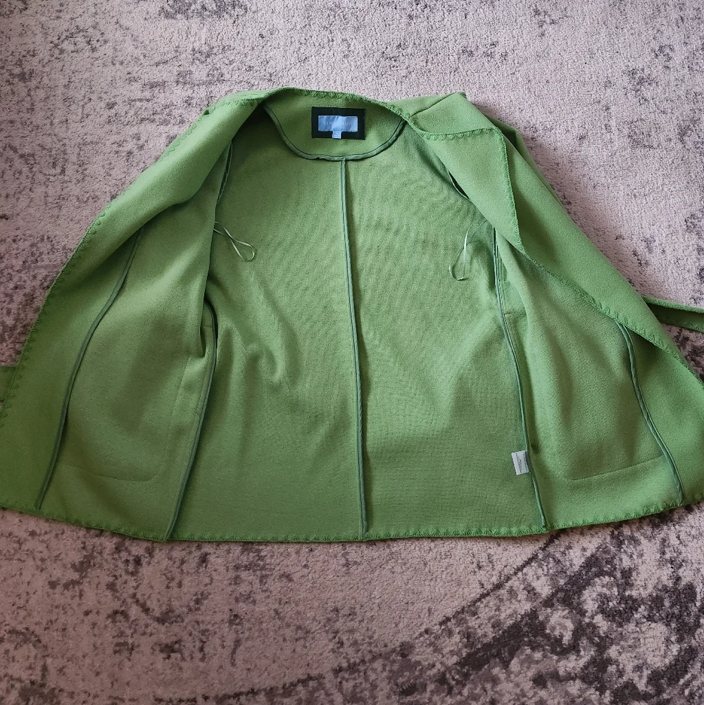 NWOT Draper James Blanket Stitch Wrap Jacket - Picture 6 of 9